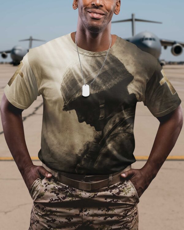 Veterans Died Heroes Christ Died The Savior Shirt - Image 10