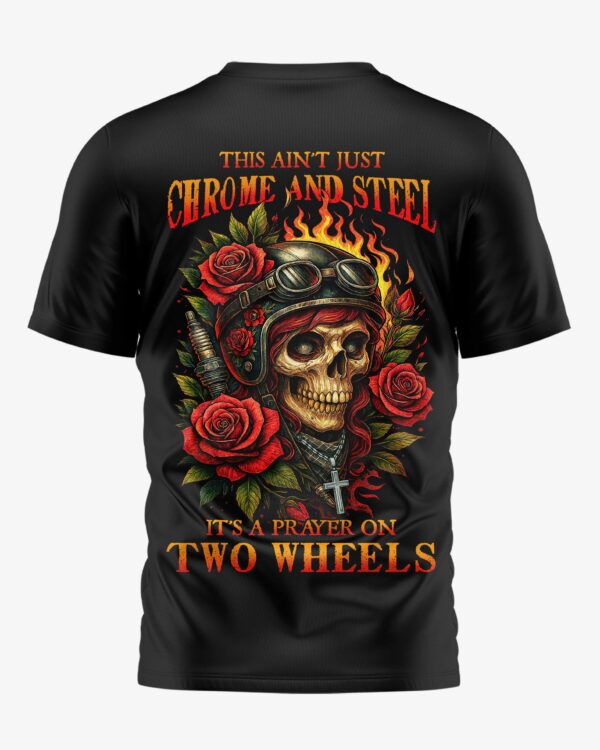 This Ain't Just Chrome And Steel All Over Print T-Shirt - Image 7