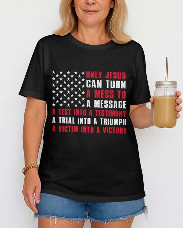 Only Jesus  T-Shirt - Image 2