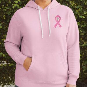 Alternative view of Pink For His Healing Power Hoodie