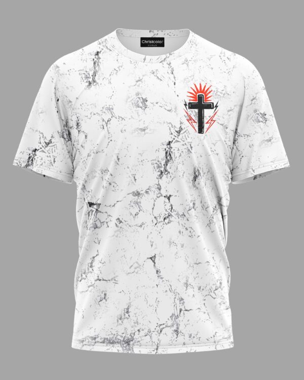 Jesus Is A Punk Rocker Shirt - Image 6