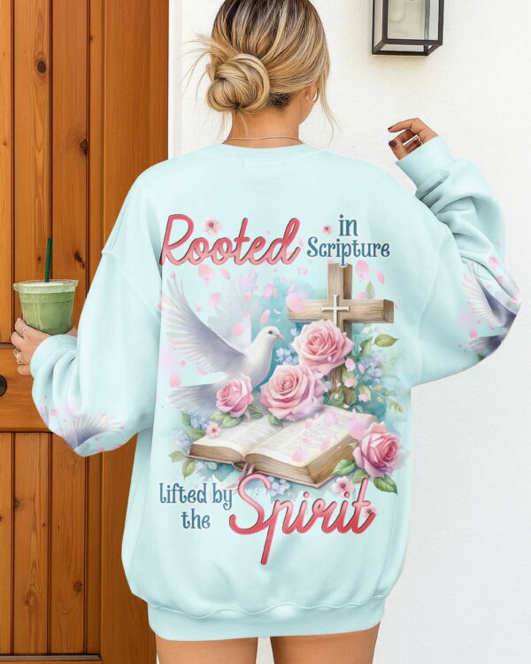 Rooted In Scripture Lifted By The Spirit Shirt - Image 13