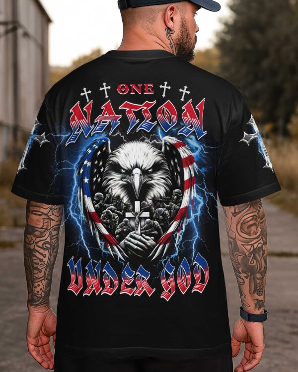 One Nation Under God All Over Print T-Shirt