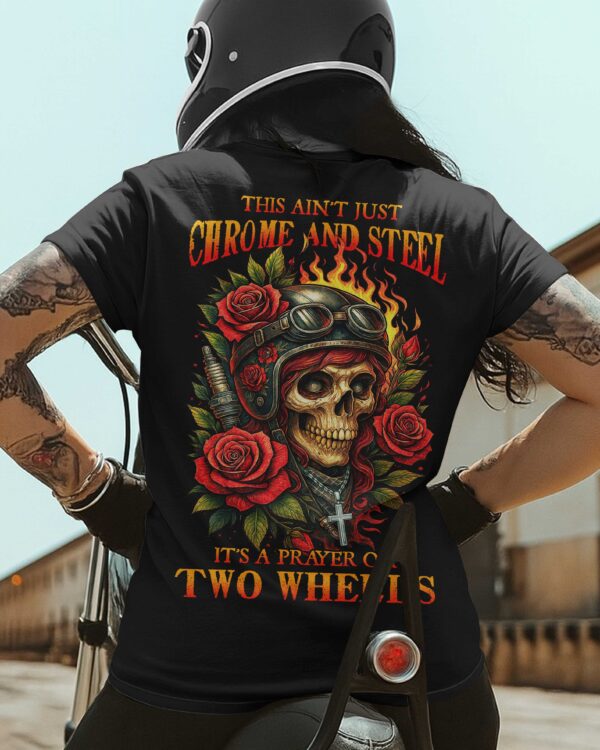 This Ain't Just Chrome And Steel All Over Print T-Shirt - Image 5