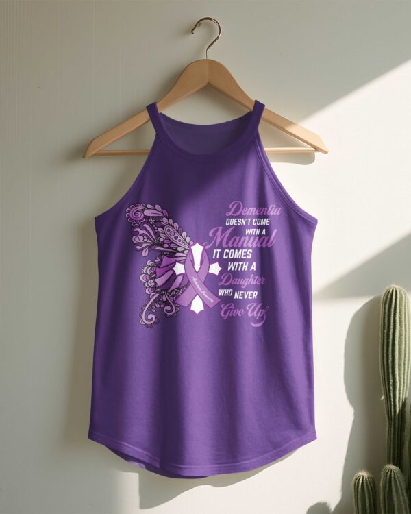 Dementia Doesn't Come With A Manual Rocker Tank Top - Image 3