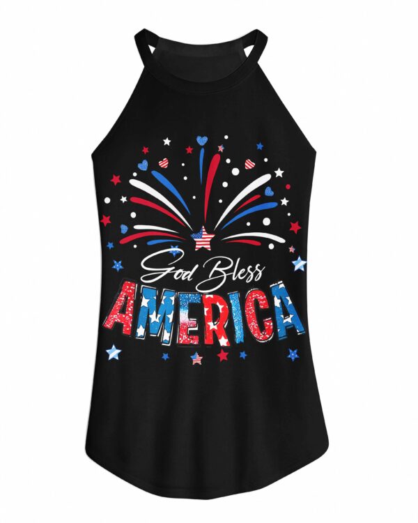 God Bless America Rocker Tank Top - Image 5