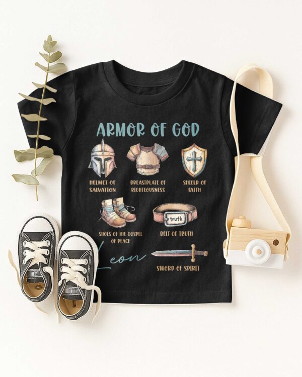 Armor Of God T-Shirt Kid For Back To School - Image 5