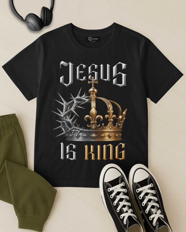 Jesus Is King T-Shirt - Image 5