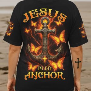 Jesus Is My Anchor All Over Print T-Shirt