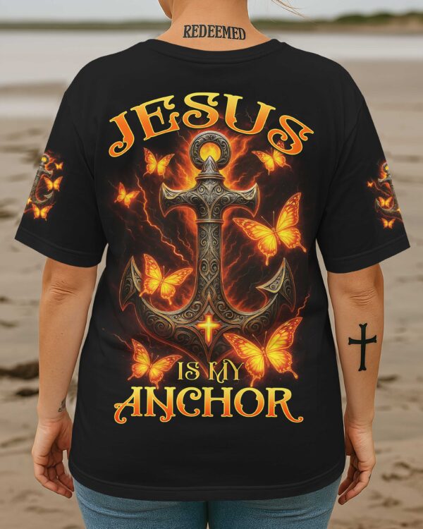Jesus Is My Anchor All Over Print T-Shirt