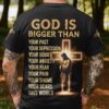 God Is Bigger Than All Over Print T-Shirt