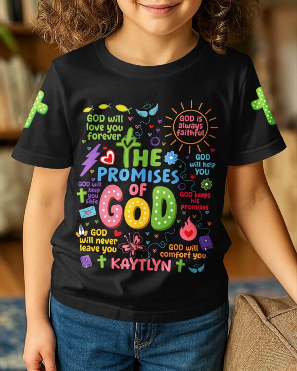 The Promises Of God T-Shirt Kid - Image 4