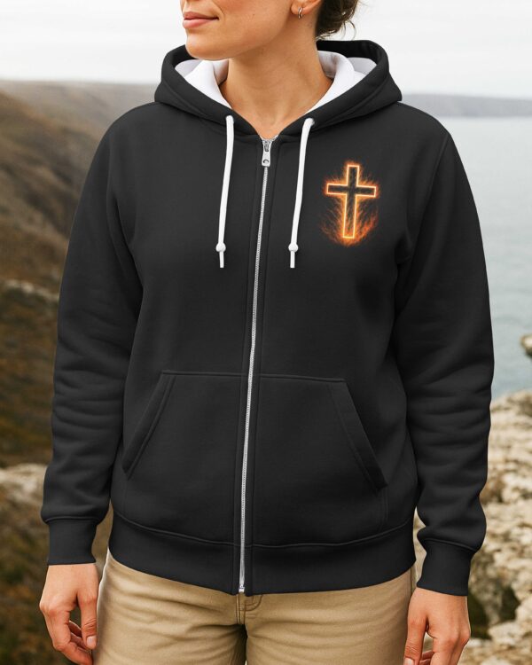 Let Your Faith Be Bigger Than Your Fear Hoodie - Image 6