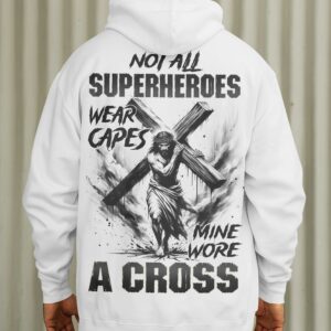 Alternative view of Not All Superheroes Wear Capes Zip Hoodie