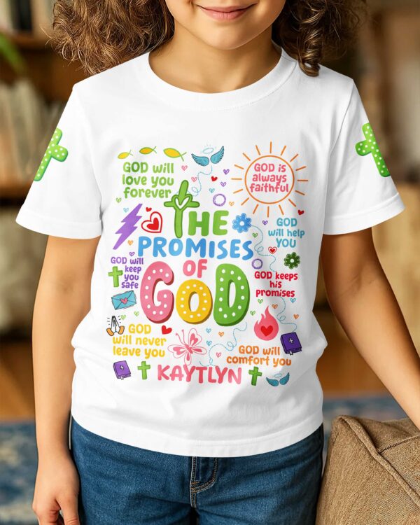 The Promises Of God T-Shirt Kid - Image 9