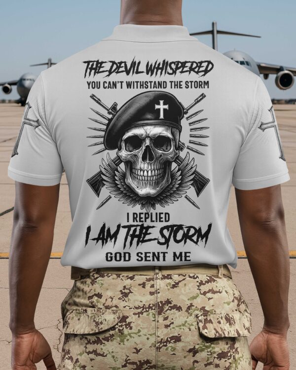 The Devil Whispered You Can't Withstand The Storm Shirt - Image 9