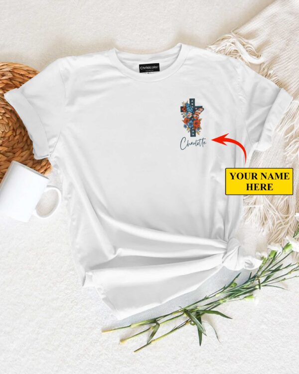 I Will Walk By Faith T-Shirt - Image 4