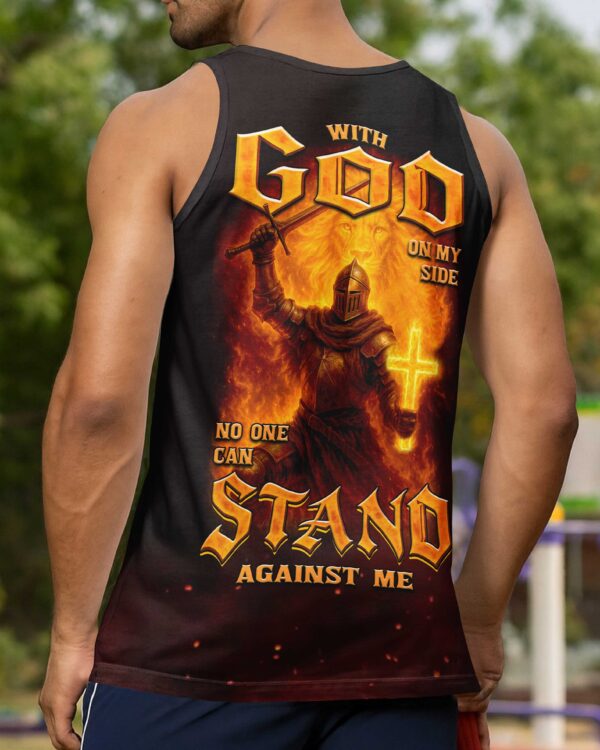 With God On My Side No One Can Stand Against Me Hoodie - Image 15