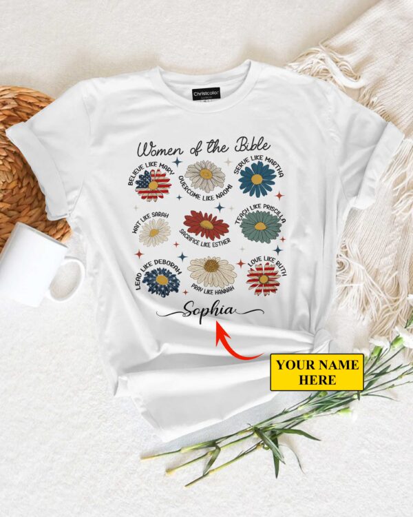 Women Of The Bible T-Shirt - Image 4