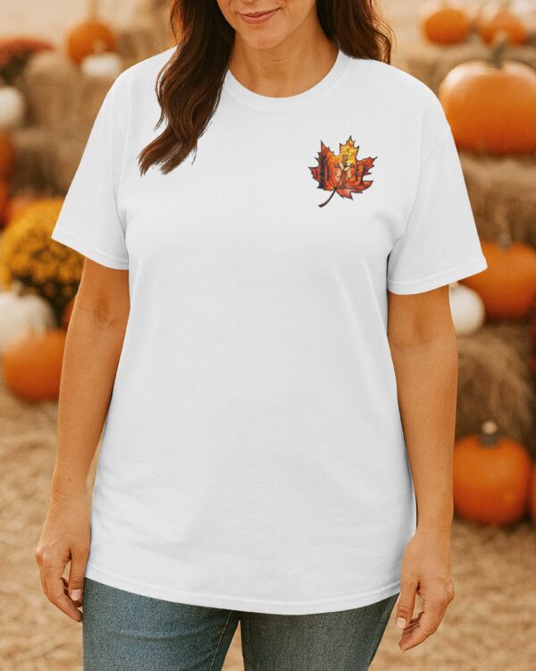 When Leaves Fall Down T-Shirt - Image 2