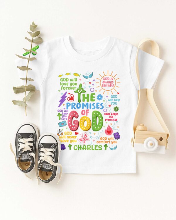 The Promises Of God T-Shirt Kid - Image 11