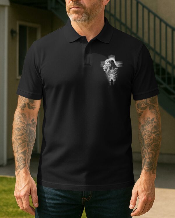 Man Of God Husband Dad Protector Hero Shirt - Image 10