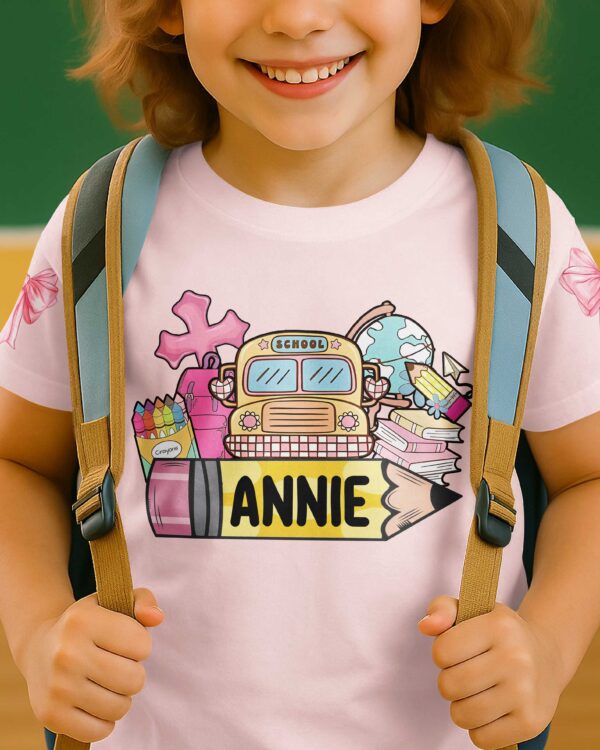 Back To School T-Shirt Kid Gift - Image 7