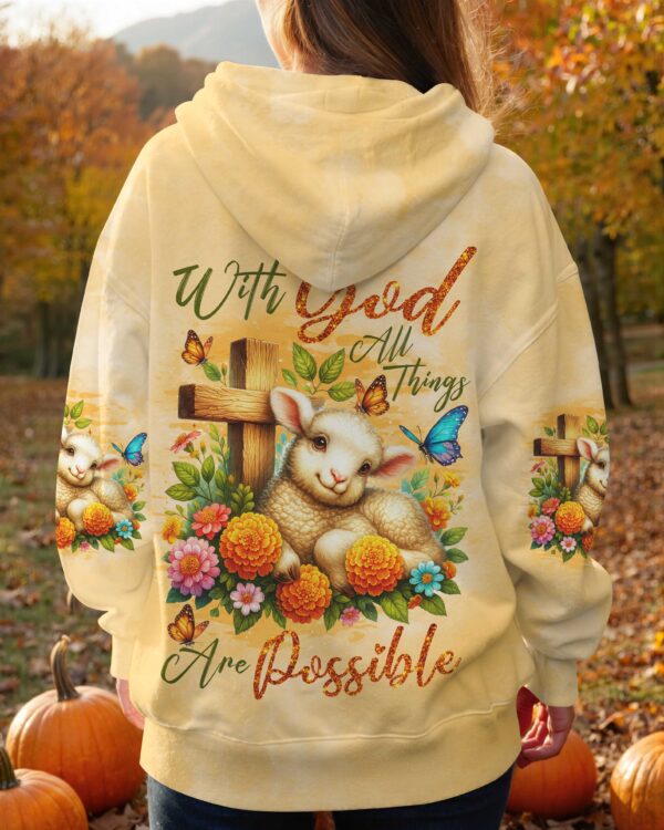 With God All Things Are Possible Shirt - Image 17