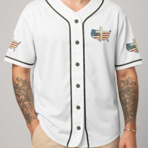 Alternative view of Grateful For Freedom All Over Print Jersey