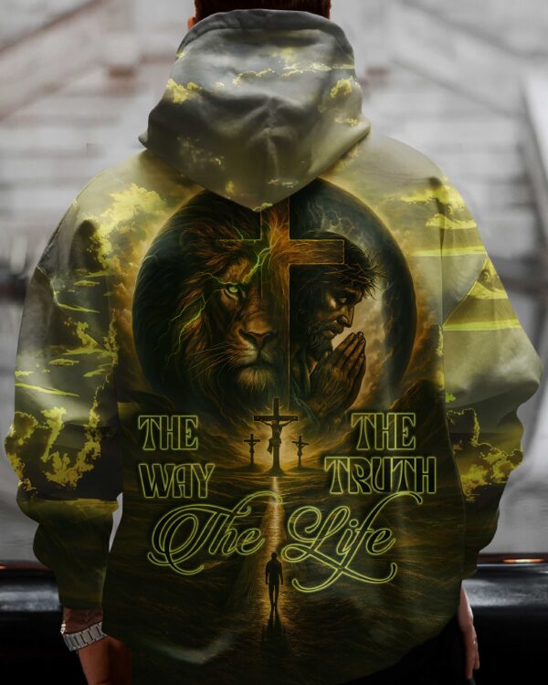 The Way The Truth The Life Hoodie - Image 6