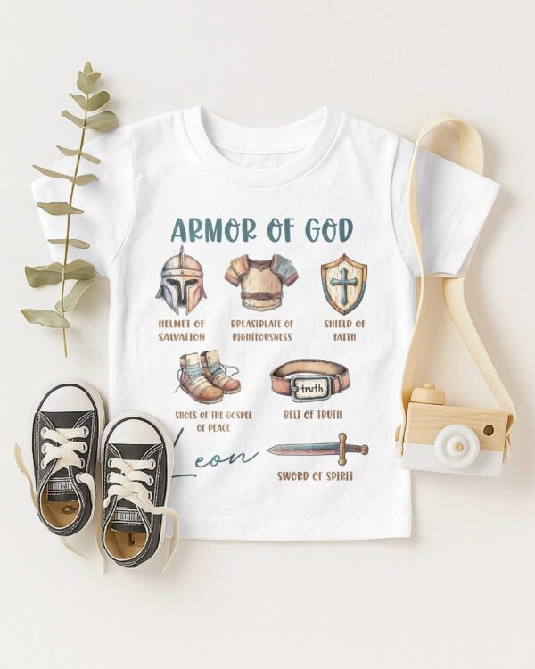 Armor Of God T-Shirt Kid For Back To School - Image 7