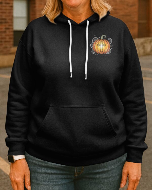 Carved By Faith Lit By Grace Hoodie - Image 2