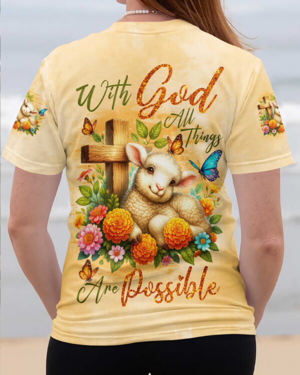 With God All Things Are Possible Shirt - Image 13