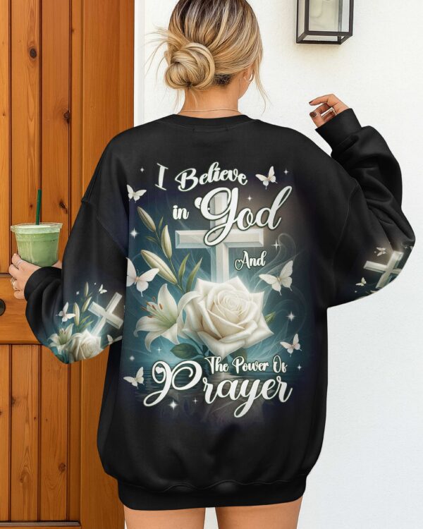 I Believe In God And The Power Of Prayer Shirt - Image 10