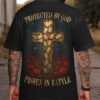 Protected By God Proven In Battle All Over Print T-Shirt
