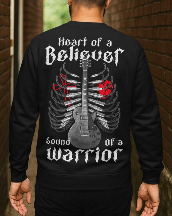 Heart Of A Believer Sound Of A Warrior Shirt - Image 15