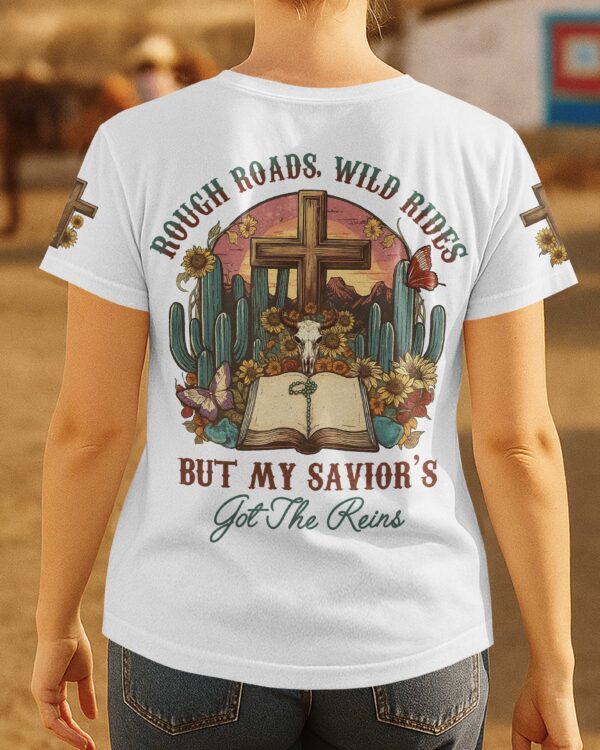 Rough Roads, Wild Rides T-Shirt - Image 5