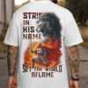 Strike In His Name All Over Print T-Shirt