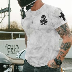 Alternative view of Every Mile, A Prayer All Over Print T-Shirt