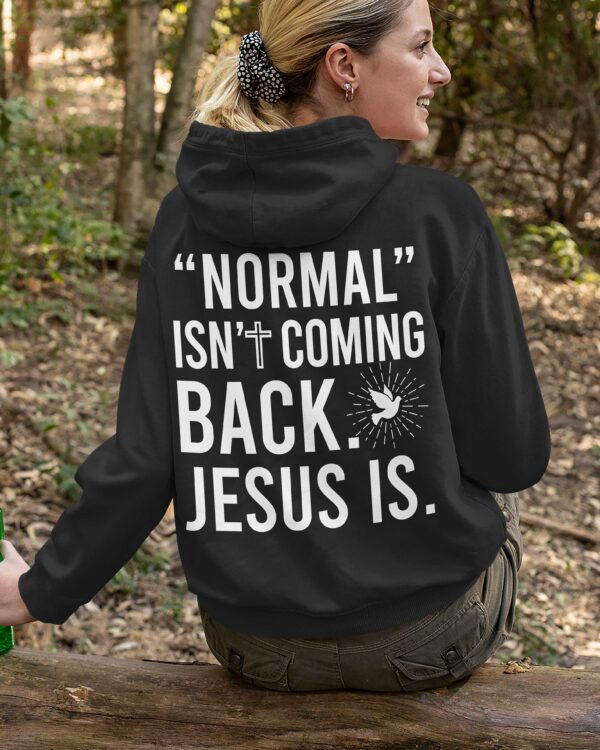 "Normal" Isn't Coming Back Hoodie - Image 5