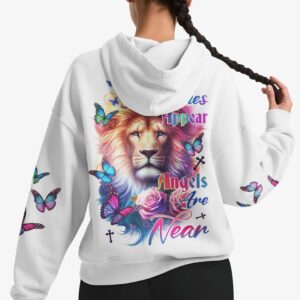 Alternative view of When Butterflies Appear Hoodie