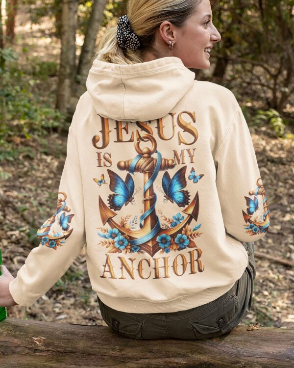 Jesus Is My Anchor All Over Print Hoodie - Image 5