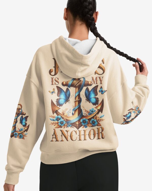 Jesus Is My Anchor All Over Print Hoodie - Image 7
