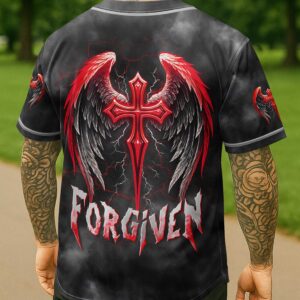 Alternative view of Forgiven All Over Print Jersey