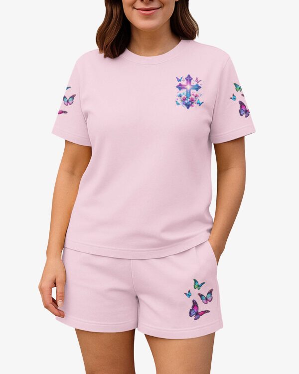 When Butterflies Appear Angels Are Near Women Casual Shorts - Image 13