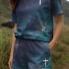 Christ In Me The Hope Of Glory Women Casual Shorts