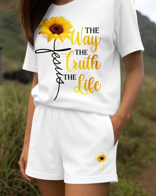 The Way The Truth The Life Women Casual Shorts - Image 5