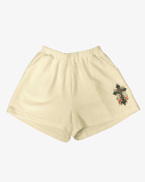 A Praying Mom Is A Powerful Force Women Casual Shorts - Image 9