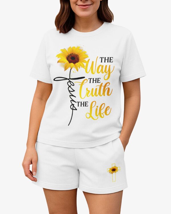 The Way The Truth The Life Women Casual Shorts - Image 6