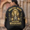 Praying Mama Raising Warriors All Over Print Sweater